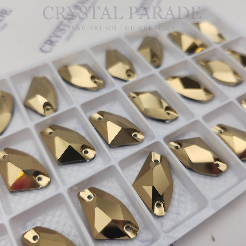 Zodiac Crystal Galactic Sew on Stone - Dorado