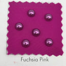 Zodiac Flatback Pearls - Dark Amethyst (P11)