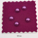 Zodiac Flatback Pearls - Dark Amethyst (P11)