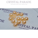 Zodiac Flatback Pearls - Orange (P21)