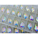 Zodiac Crystal Hexagon Sew on Crystal AB