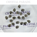Zodiac Skull Shape 8mm (approx) Jet Hematite - Pack of 20