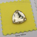 Zodiac Sew on Stone Trilliant - Jonquil