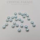 Limited Edition - Zodiac Flatback Pearls - Light Sapphire (P13)