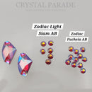 Zodiac Crystal Galactic Sew on Stone - Light Siam Shimmer
