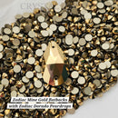 Zodiac Non Hotfix Crystals - Mine Gold