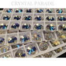 Zodiac Rivoli Sew on Stone - Moonlight