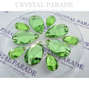 Zodiac Crystal Peardrop Sew on Stone - Peridot