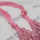 Zodiac Bugle Bead Dropper Bunch - Pink