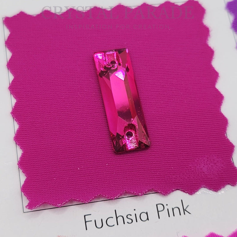 Zodiac Crystal Slim Baguette Sew on Stone - Ruby