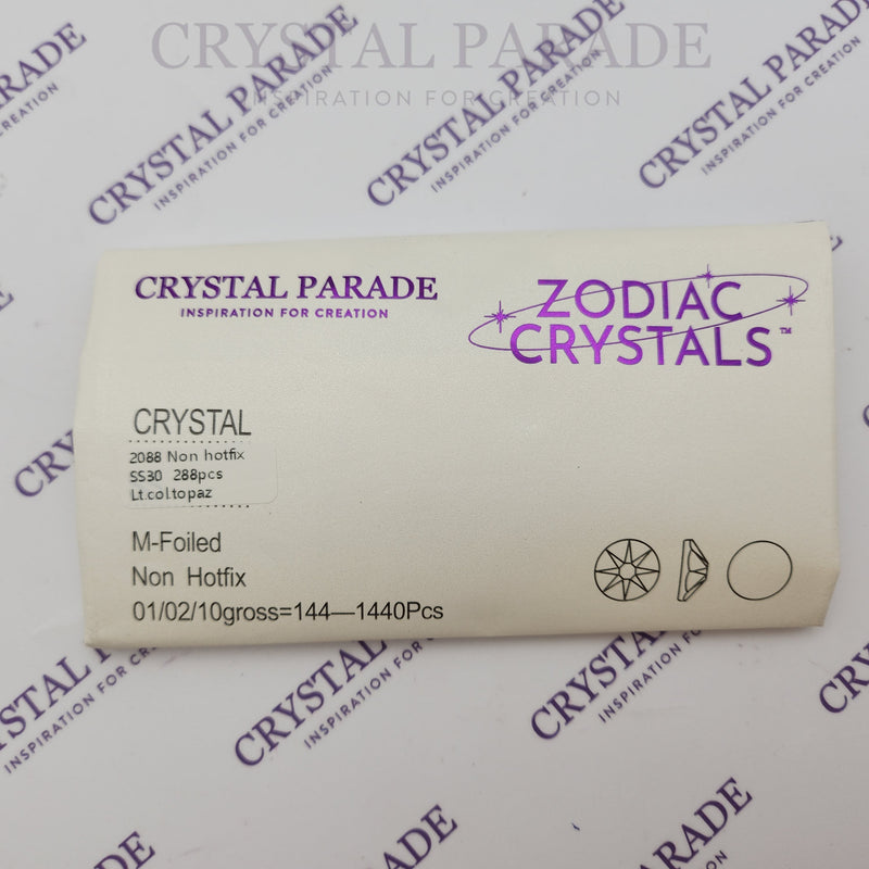 Zodiac Non Hotfix Crystals - Light Colorado Topaz