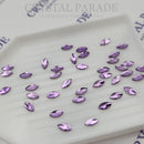 Zodiac Crystal Navette 3.8x8mm Violet - Pack of 20