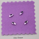 Zodiac Crystal Navette 3.8x8mm Violet - Pack of 20