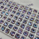 Zodiac Fancy Stone Pointy Back Heart - Vitrail Light 8mm