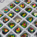 Zodiac Fancy Stone Pointy Back Heart - Vitrail Medium 8mm