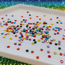 Zodiac Crystal Rainbow Pride Mix  Pack of 200