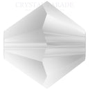 Preciosa Bicone Bead Clear Matte