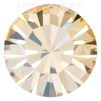 Preciosa Maxima Foiled Pointy Back Chaton - Honey