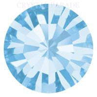 Preciosa Maxima Foiled Pointy Back Chaton - Aquamarine