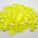 Limited Edition - Zodiac Flatback Pearls - Citrine AB (P52)