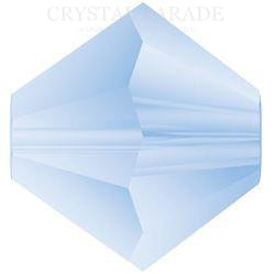 Preciosa Bicone Bead Light Sapphire Matte