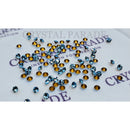 Swarovski 1012 Pointy Back Round Chaton Various Sizes - Aquamarine