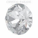 Swarovski 1028 Pointy Back Round Chaton Various Sizes - Clear Unfoiled