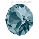 Swarovski 1028 Pointy Back Round Chaton Various Sizes - Indian Sapphire