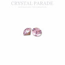 Swarovski 1028 Pointy Back Round Chaton Various Sizes - Light Amethyst