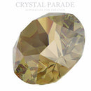 Swarovski 1028 Pointy Back Round Chaton Various Sizes - Light Colorado Topaz