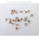 Swarovski 1028 Round Chaton Various Sizes - Silk