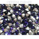 Swarovski 1028 Pointy Back Round Chaton Various Sizes - Purple Velvet