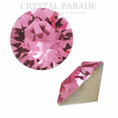 Swarovski 1088 Round Chaton Various Sizes - Rose