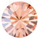 Preciosa Maxima Foiled Pointy Back Chaton - Apricot