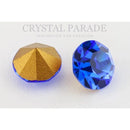 Swarovski 1088 Round Chaton Various Sizes - Sapphire