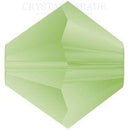 Preciosa Bicone Bead Peridot Matte