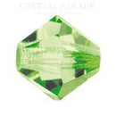 Preciosa Bicone Bead Peridot