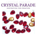 Preciosa Pointy Back Pear Shape - Siam Ruby