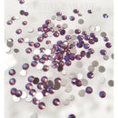 Zodiac Crystals Mixed Sizes Pack of 200 - Fuchsia AB