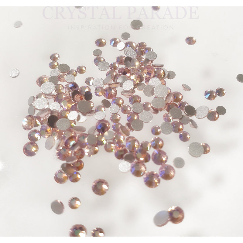 Zodiac Crystals Mixed Sizes Pack of 200 - Light Pink AB