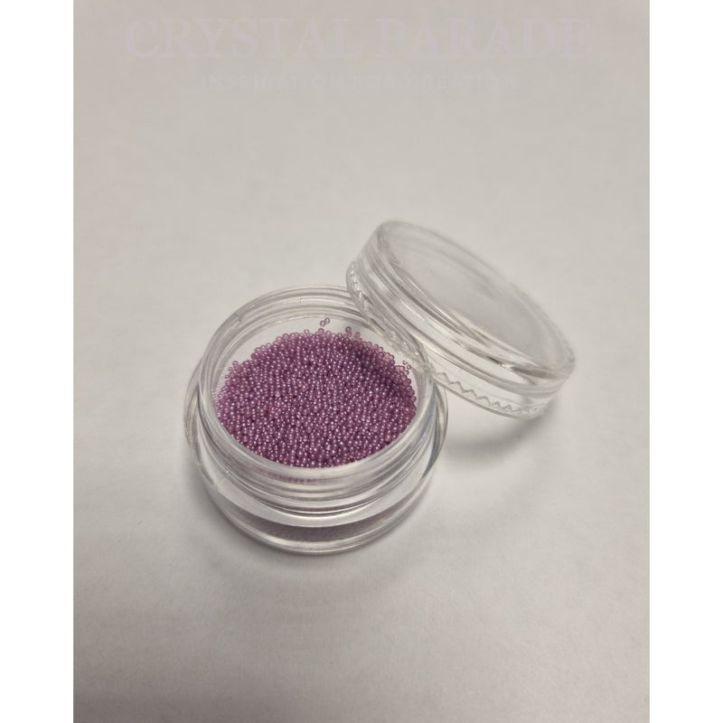 Mini Caviar Beads 5g in handy storage pot - Violet