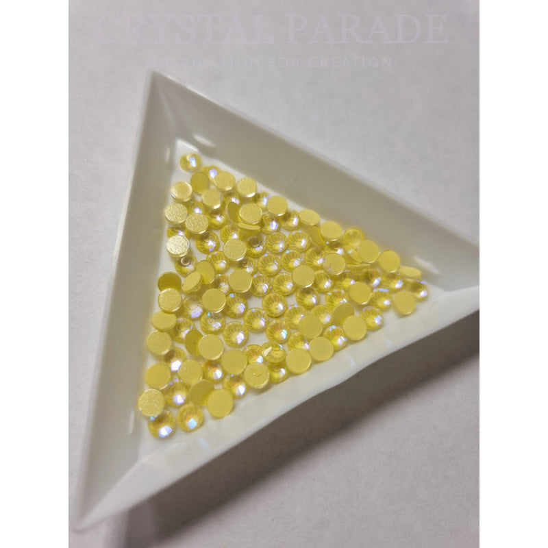 Zodiac Crystal Luminous Lemon Yellow  SS16 (4mm) Pack of 100
