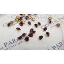 Swarovski 4800 Fancy Heart 5x5.5mm - Pack of 6 Amethyst