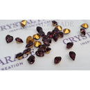 Swarovski 4800 Fancy Heart 5x5.5mm - Pack of 6 Amethyst