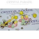 Swarovski and Preciosa 3D Mix x100 - French Fancy