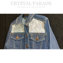 Hotfix Transfer Rhinestone Sheet SS8 (2.7mm) Crystal - 24cm x 39cm