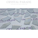 Zodiac Sew on Mirror Shapes Mix - Silver
