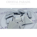 Zodiac Sew on Mirror Shapes Mix - Silver
