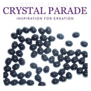 Preciosa Oval Cabochon - Black (23980)