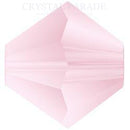 Preciosa Bicone Bead Pink Sapphire AB Matte